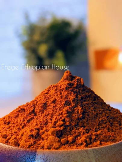 1 LBS Berbere Spice -በርበሬ- Ethiopian & Eritrean All Natural Spicy Blend