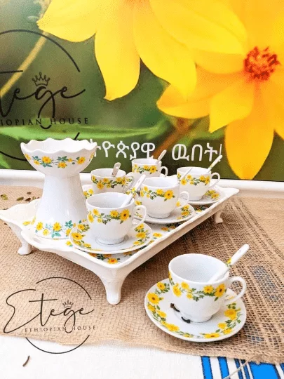 Adey Abeba™- Coffee and Tea Serving Tray