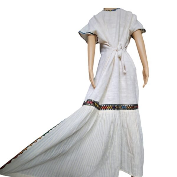 Elegant Handwoven Habesha Dress - Image 3